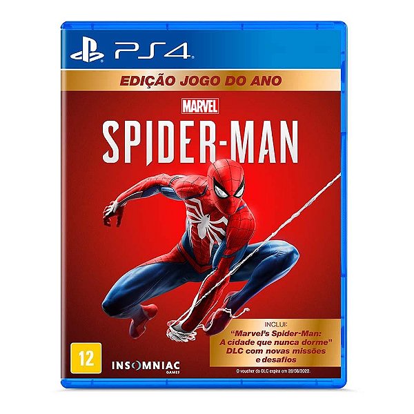 Spider-Man Edição do Ano Seminovo - PS4