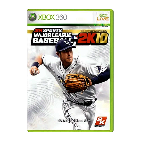 Major League Baseball 2K10 Seminovo - Xbox 360