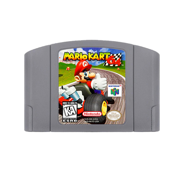Mario Kart 64 Seminovo Sem Caixa - Nintendo 64