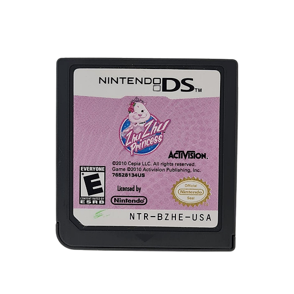 Zhu Zhu Princess Carriages and Castles Seminovo - Nintendo DS