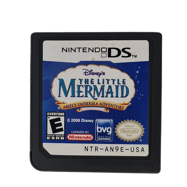 The Little Mermaid Ariel's Undersea Adventure Seminovo Sem Caixa - Nintendo DS
