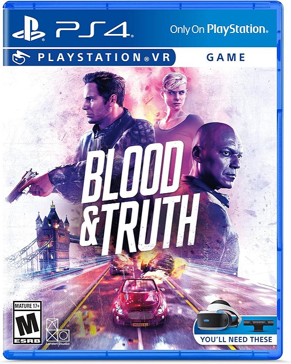 Blood e Truth Playstation VR Seminovo - PS4