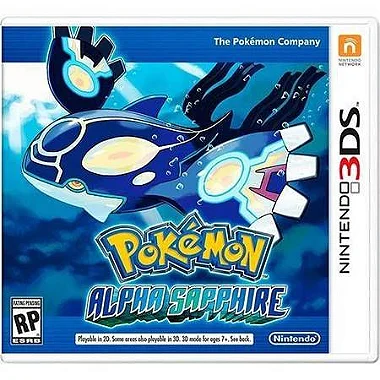 Pokémon Alpha Sapphire Seminovo Sem Capa – 3DS