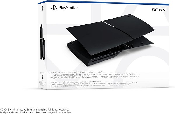 Tampa Console Playstation 5 Slim Midnight Black - PS5