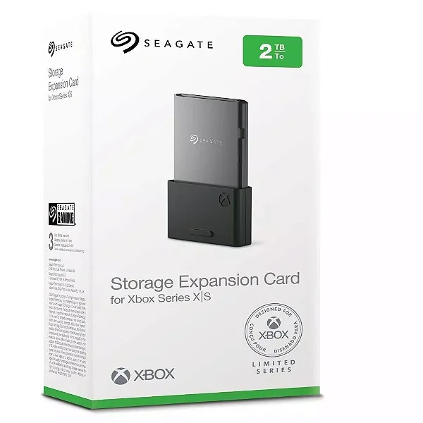 Cartão de Expansão de Armazenamento SSD 2TB Xbox Series X|S Limited Edition - Seagate