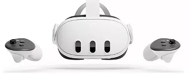 Óculos Meta Quest 3 128GB Com Bobo VR e Bateria Seminovo