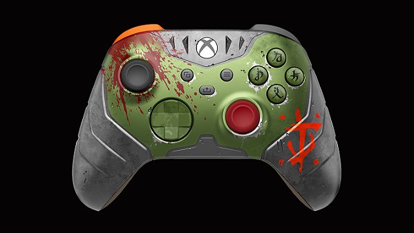 Controle Sem Fio Xbox DOOM The Dark Ages Edição Limitada