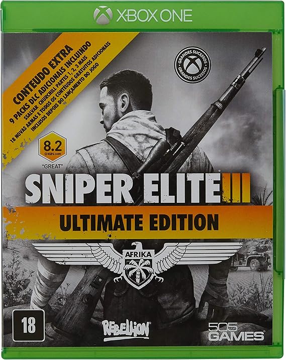 Sniper Elite 3 Ultimate Edition Afrika Seminovo - Xbox One