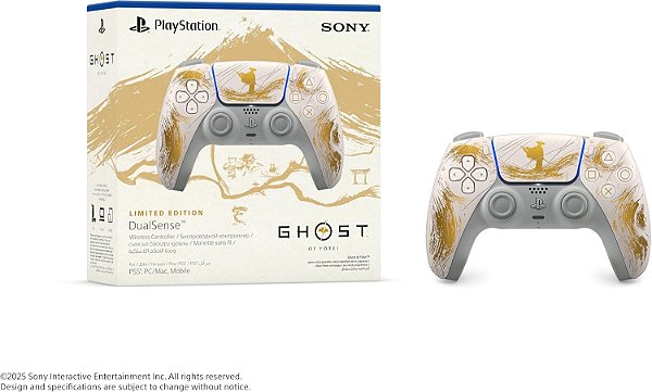 Controle Dualsense Edição Limitada Ghost of Yotei - PS5