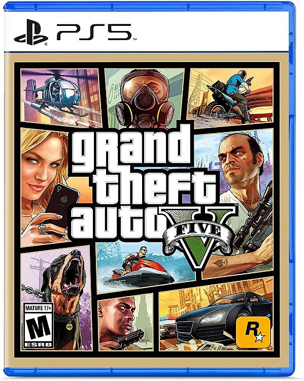 Grand Theft Auto V GTA V Seminovo - PS5