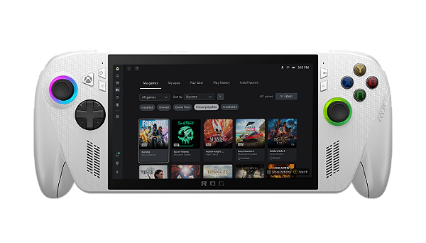 Console Rog Xbox Ally Gardenia White 512Gb Seminovo - Asus