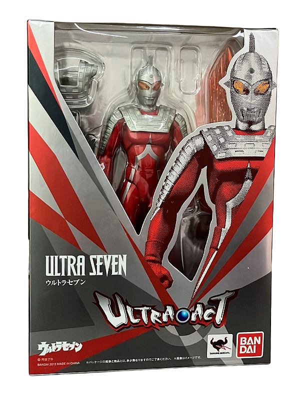Action Figure Ultra Seven Ultra-Act Seminovo - Bandai