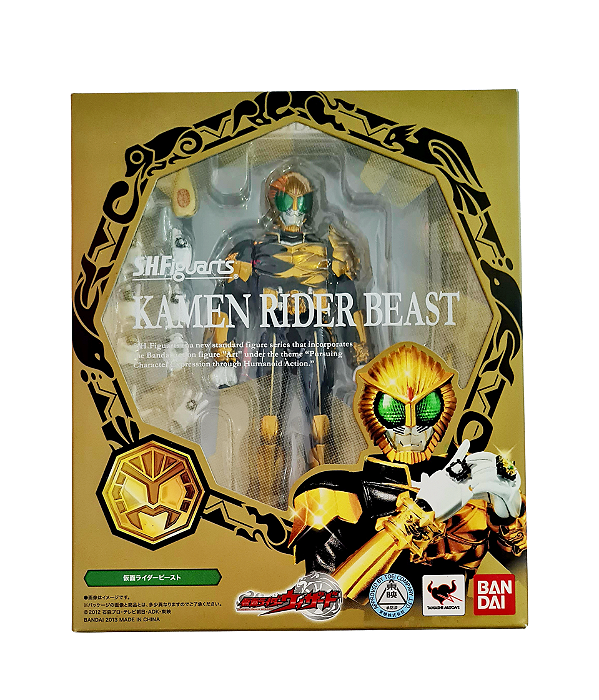 Action Figure Kamen Rider Beast S.H.Figuarts Seminovo – Bandai