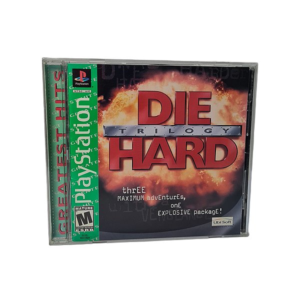 Die Hard Trilogy Greatest Hits Seminovo - PS1