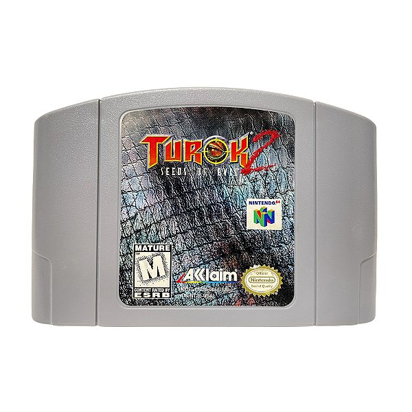 Turok Dinosaur Hunter Seminovo N64 - Nintendo 64