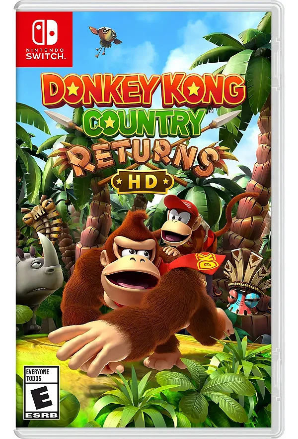 Donkey Kong Country Returns HD Seminovo - Nintendo Switch
