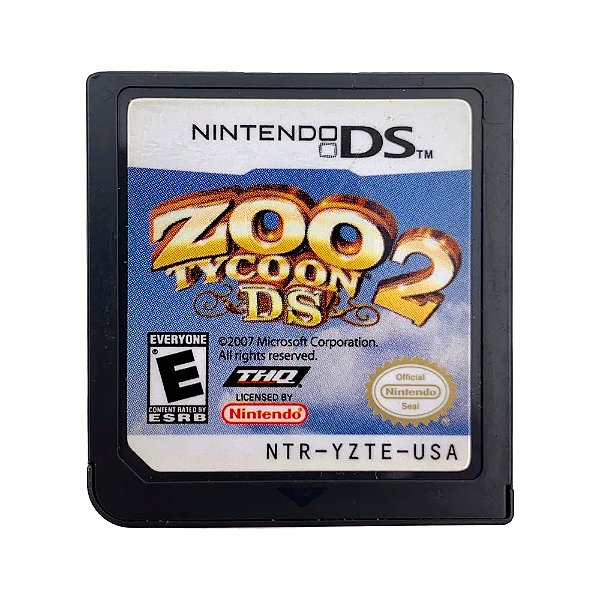 Zoo Tycoon 2  Seminovo Sem Caixa - Nintendo DS