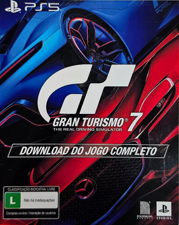 GRAN TURISMO 7 MIDIA DIGITAL VOUCHER - PS5