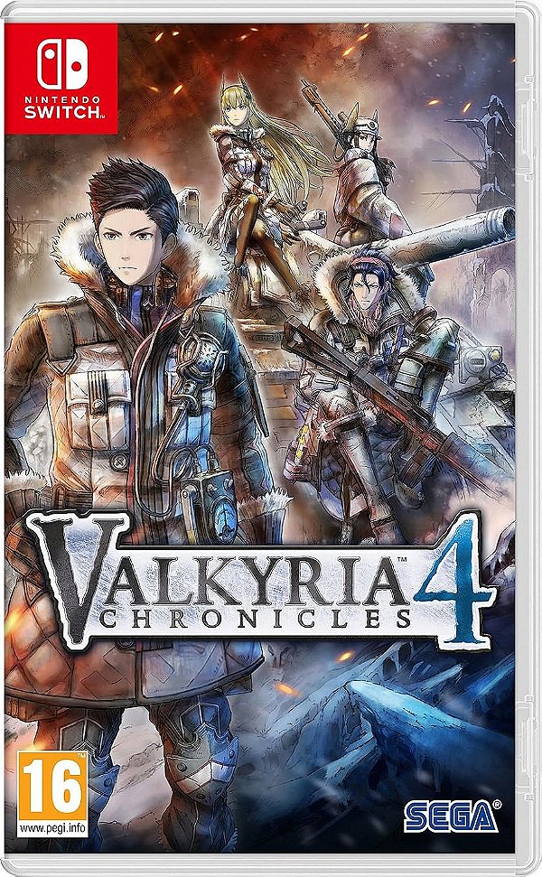 Valkyria Chronicles 4 Seminovo - Nintendo Switch
