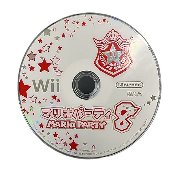 Mario Party 8 - Disco (Japonês) - Seminovo - Nintendo Wii