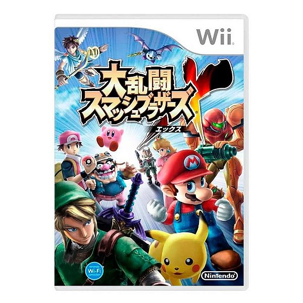 Super Smash Bros. X (Japonês) - Seminovo - Nintendo Wii