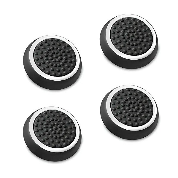 Grip Protetor para Analógico Compatível com PS4, PS5, Xbox e Switch 2 - Par