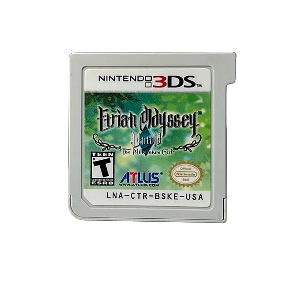 Etrian Odyssey Untold The Millenium Girl Seminovo (SEM CAPA) - 3DS