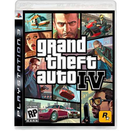 Grand Theft Auto GTA IV Seminovo – PS3