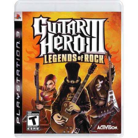 Guitar Hero 3 Legends of Rock Seminovo – PS3