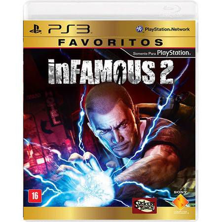 Infamous 2 Favoritos Seminovo – PS3