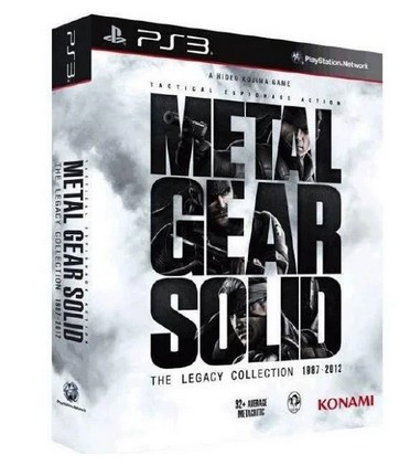 Metal Gear Solid The Legacy Collection + Artbook Seminovo – PS3