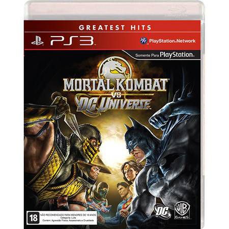 Mortal Kombat Vs. DC Universe Seminovo – PS3