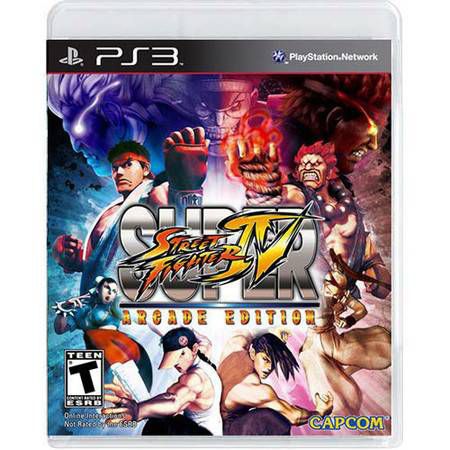 Super Street Fighter IV: Arcade Edition Seminovo – PS3
