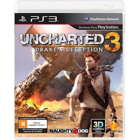 Uncharted 3: Drakes Deception Seminovo – PS3