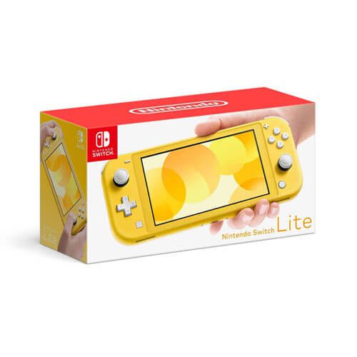 Console Nintendo Switch Lite Yellow Desbloqueado varios jogos Seminovo