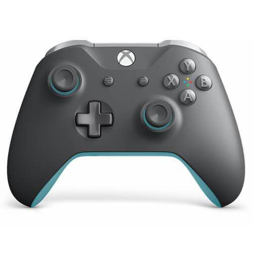 Controle Xbox One S Grooby Grey/Blue Seminovo – Xbox One