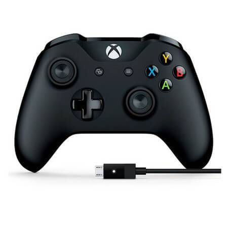 Controle Xbox One S Wirelles e Bluetooth + Cabo USB