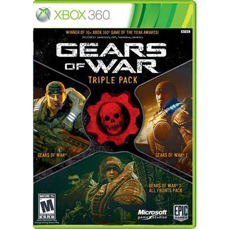 Gears of War Triple Pack Seminovo – Xbox 360