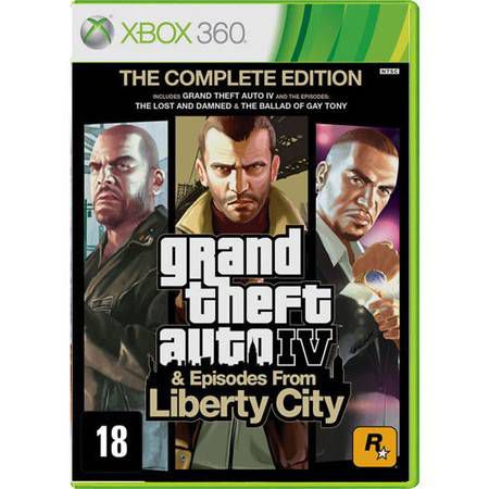 Grand Theft Auto GTA 4 The Complete Edition Seminovo – Xbox 360
