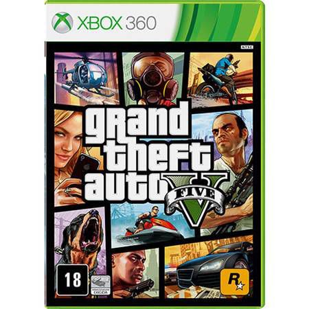 Grand Theft Auto GTA V Seminovo – Xbox 360