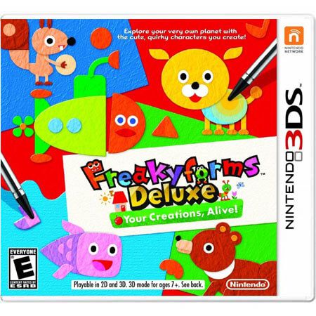 Freakyforms Deluxe Your Creations, Alive! Seminovo – 3DS