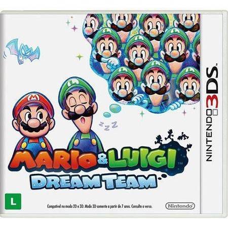 Mario Luigi Dream Team Seminovo – 3DS