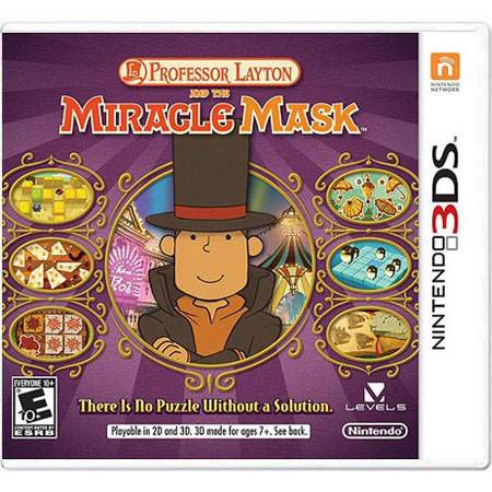 Professor Layton And The Miracle Mask Seminovo – 3DS