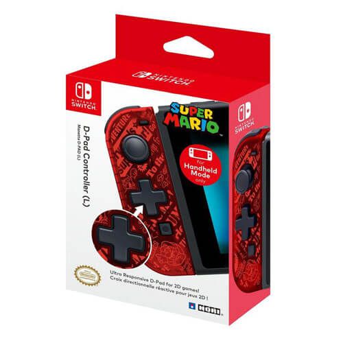 Controle Joy Con (L) D-Pad Super Mario Edition Hori – Nintendo Switch