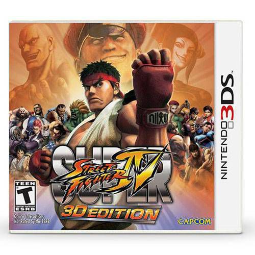 Super Street Fighter 3D Edition Seminovo – 3DS