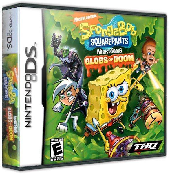 Sponge Bob Squarepants Globs Of Doom Seminovo – DS