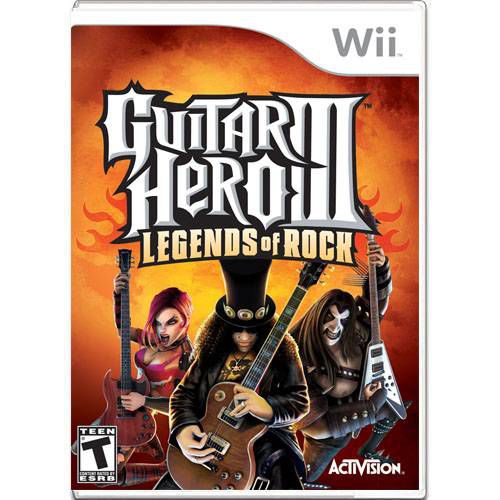 Guitar Hero 3 Legends Of Rock (LEVES ARRANHADOS) Seminovo – Wii