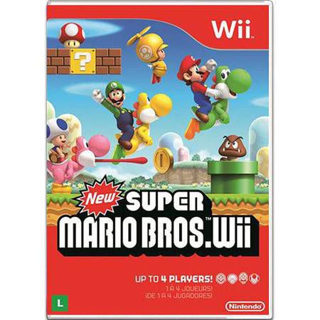 New Super Mario Bros Seminovo – Wii