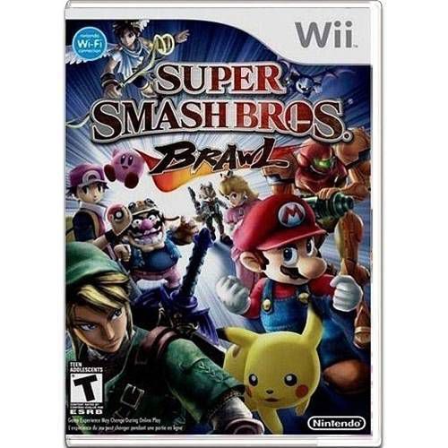 Super Smash Bros Brawl Seminovo – Wii