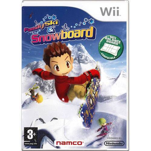 We Ski E Snowboard Seminovo – Nintendo Wii